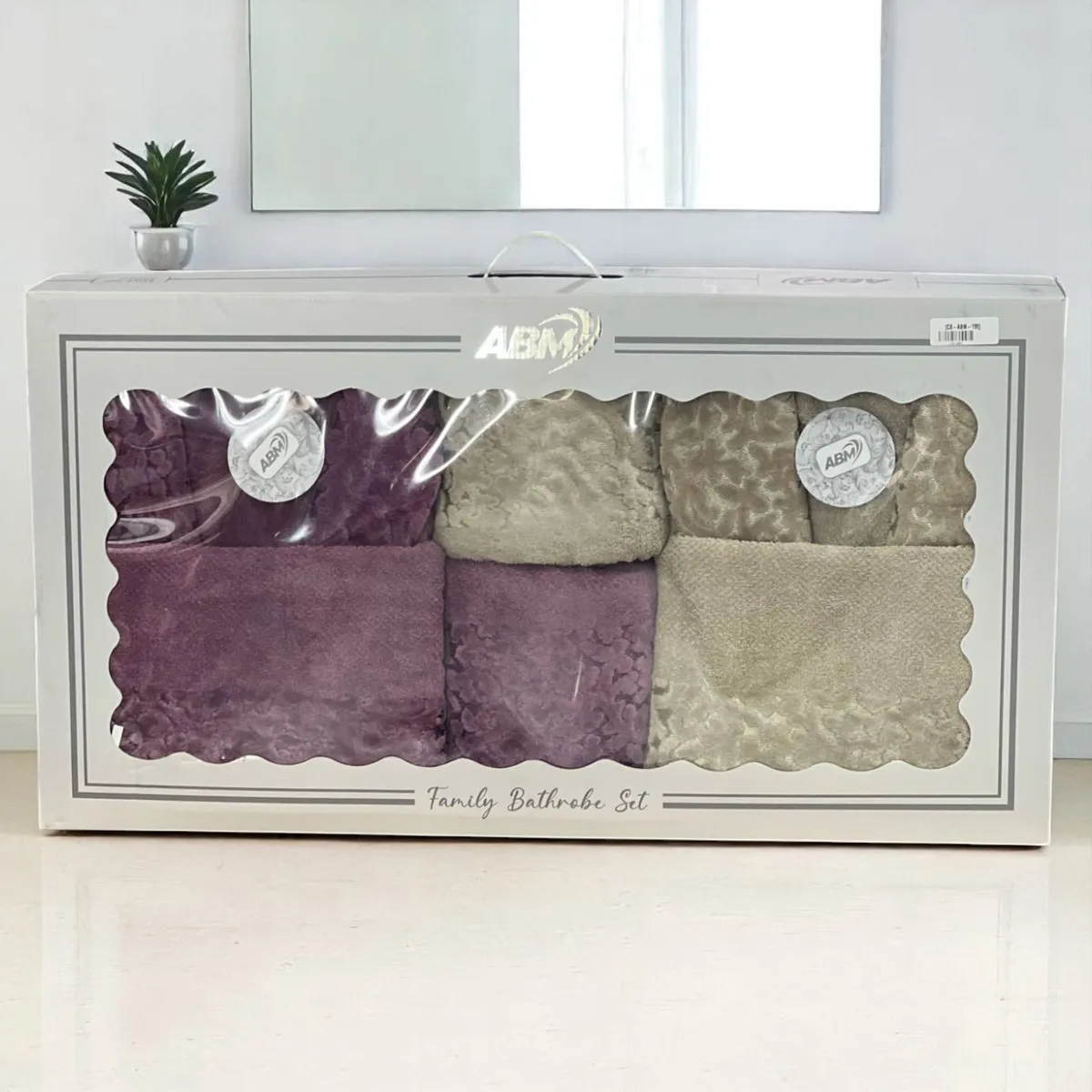 Cap de bain Homme et Femme 6 Piéces Velour ABM