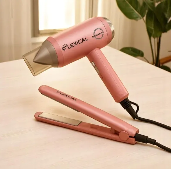 Ensemble Seche-cheveux + Lisseur Lexical LGW-5810