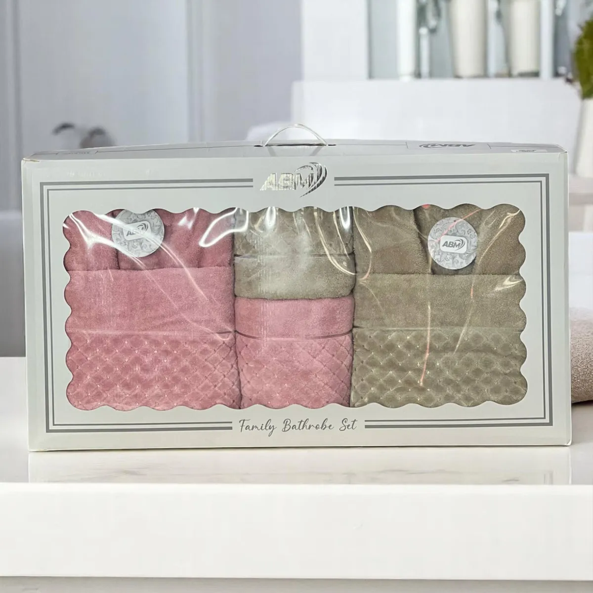 Cap de bain Homme et Femme  6 Piéces Velour ABM