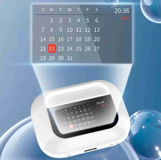 Écouteurs Bluetooth V15Pro avec écran LED tactile