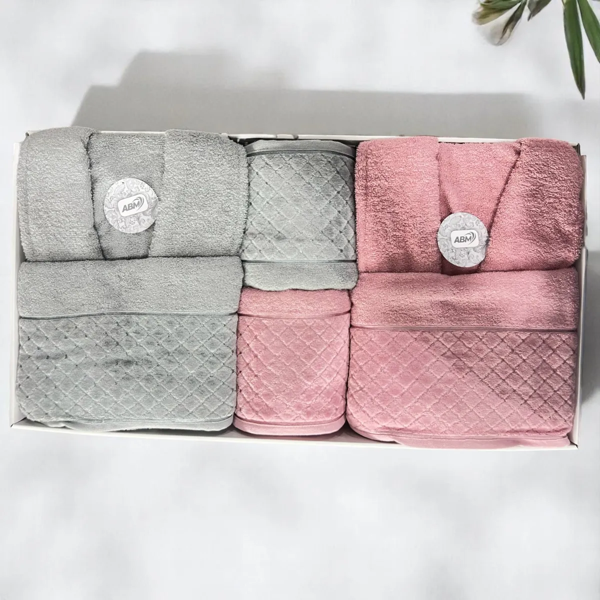 Cap de bain Homme et Femme  6 Piéces Velour ABM