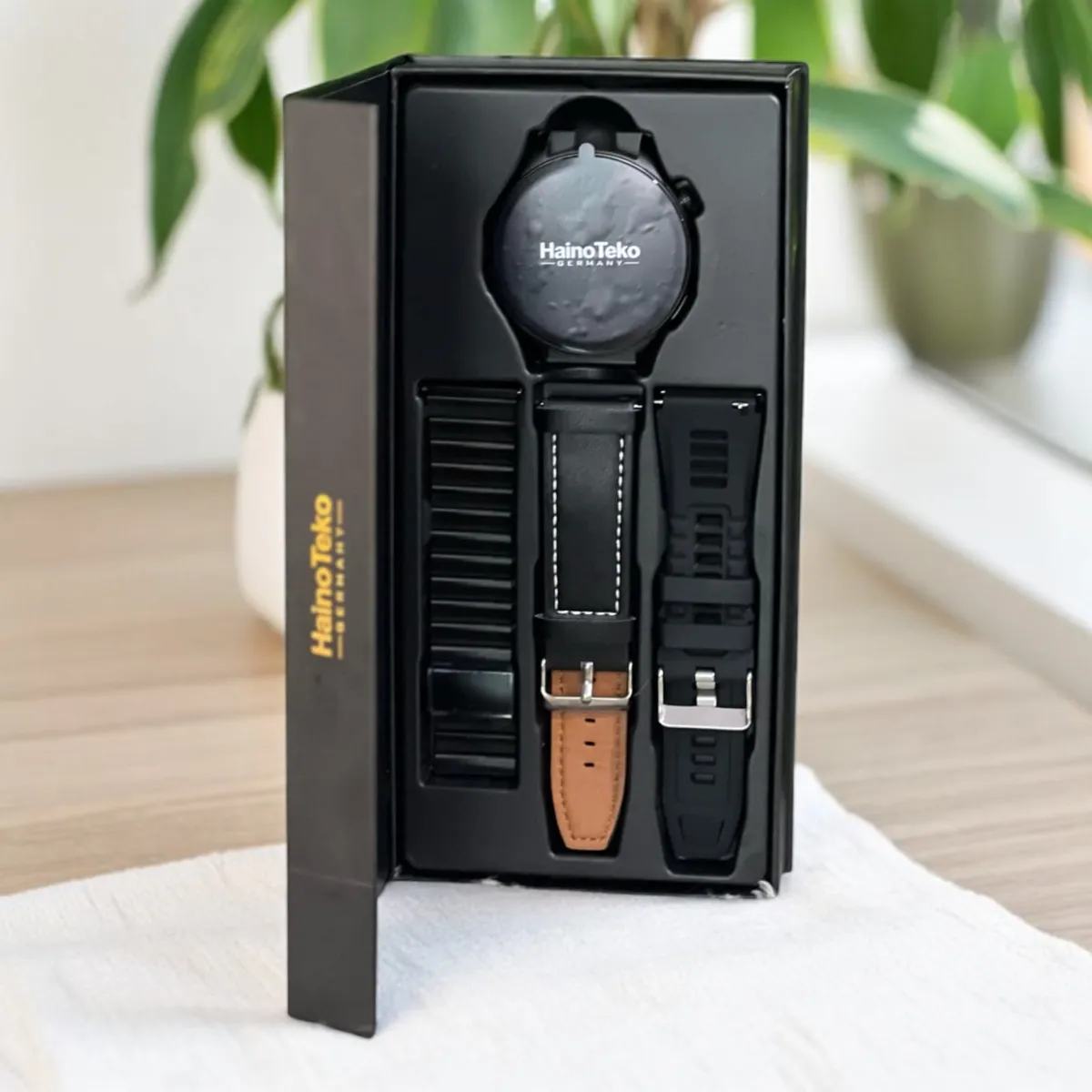 Smartwatch HainoTeko RW-53 - 3 Bracelets - Écran AMOLED