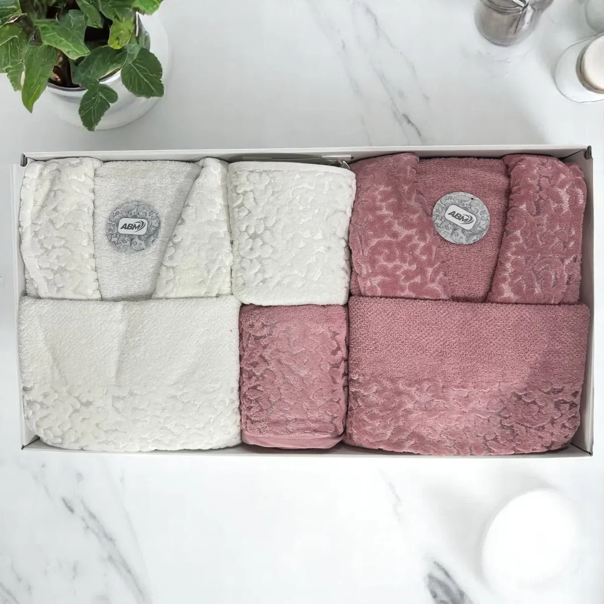 Cap de bain Homme et Femme 6 Piéces Velour ABM