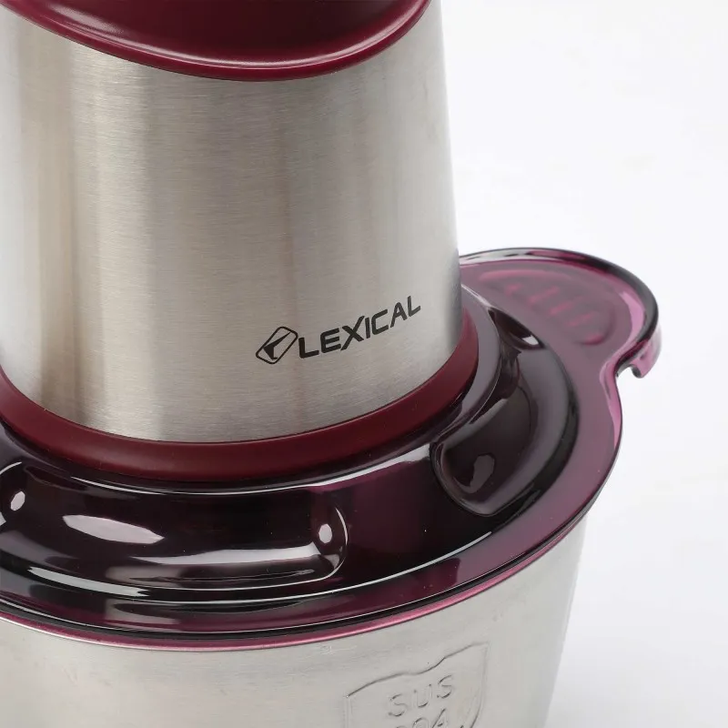 Hachoir Lexical LCH-1915 - Bol en inox - 3 Litres