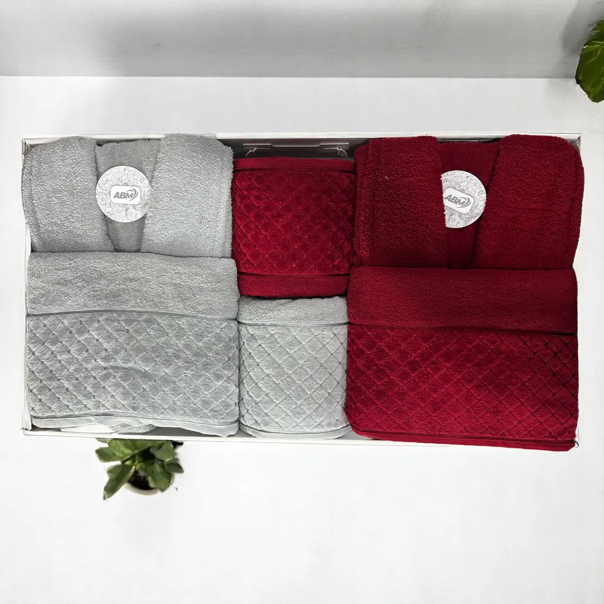 Cap de bain Homme et Femme  6 Piéces Velour ABM