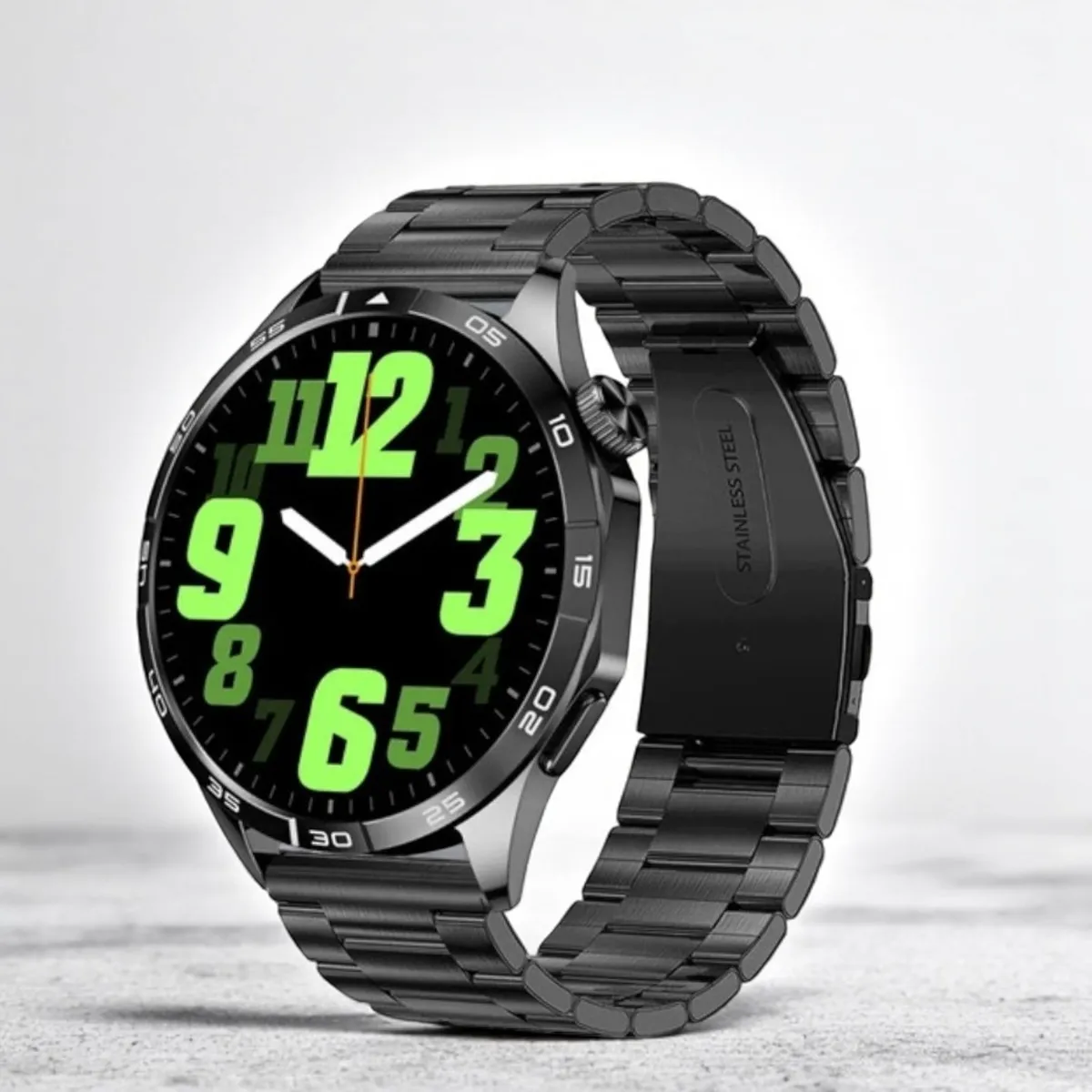 Smartwatch HainoTeko GT4 (RW-44) - 3 Bracelets - Écran AMOLED - Noir