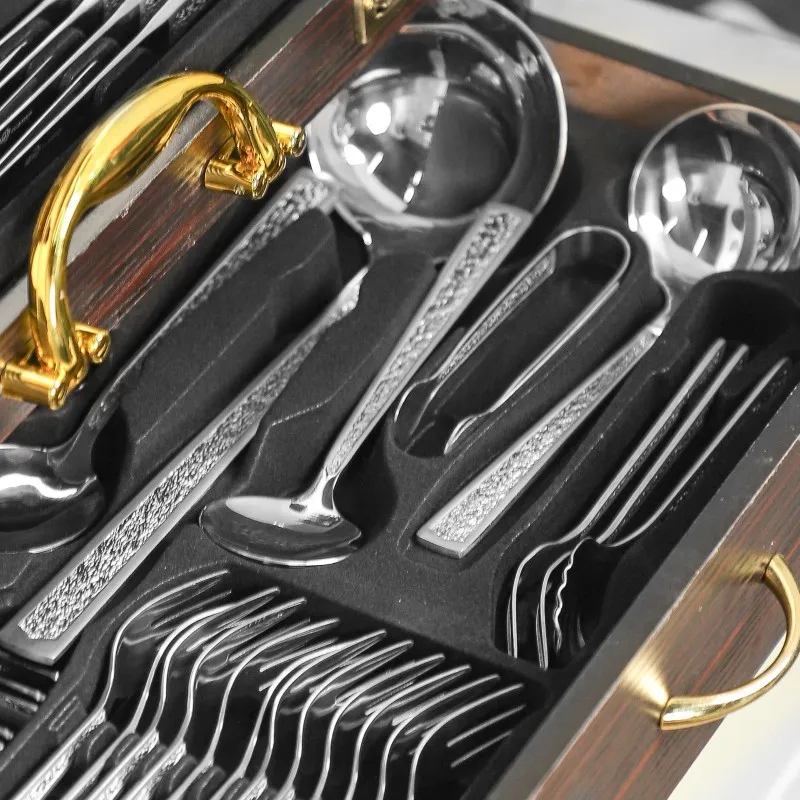 Coffret Ménagère 72 pièces ABM en inox 18/10 - Silver