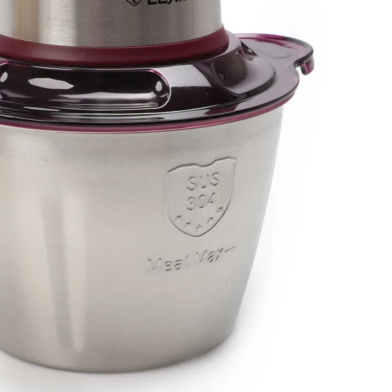 Hachoir Lexical LCH-1915 - Bol en inox - 3 Litres