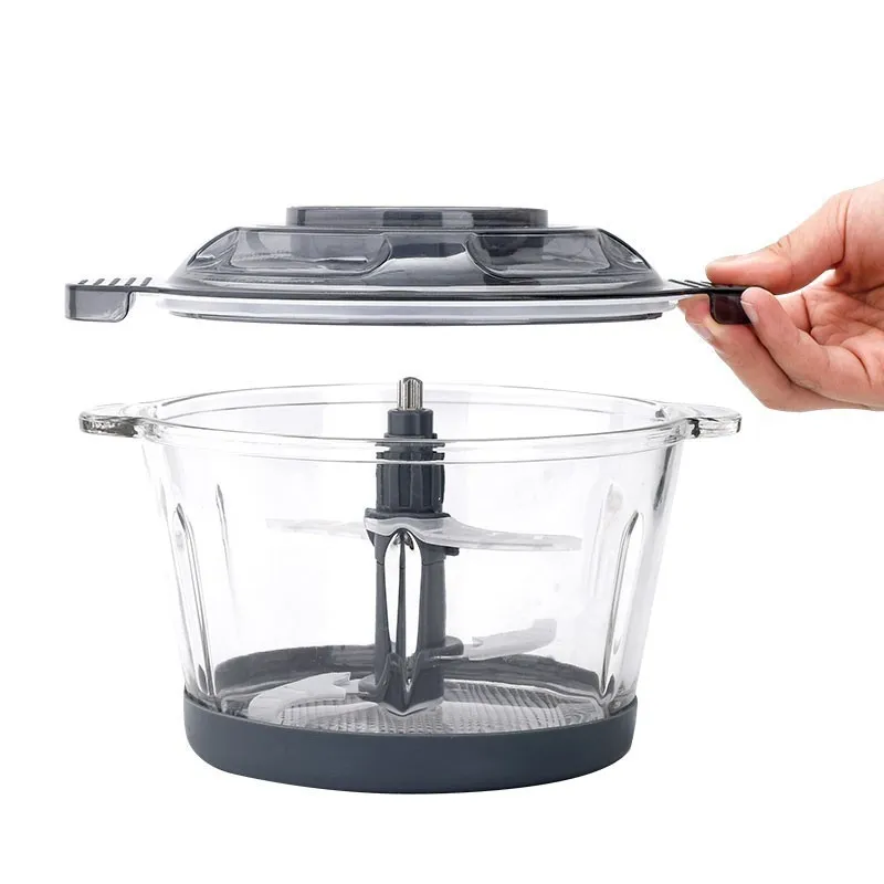 Hachoir Lexical LCH-1916 - 3 Litres - 400 Watts - Bol en verre